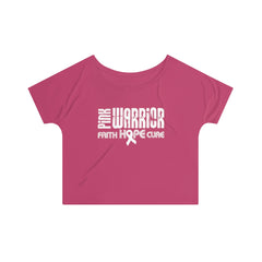 Pink Warrior Women's Breast Cancer Slouchy top