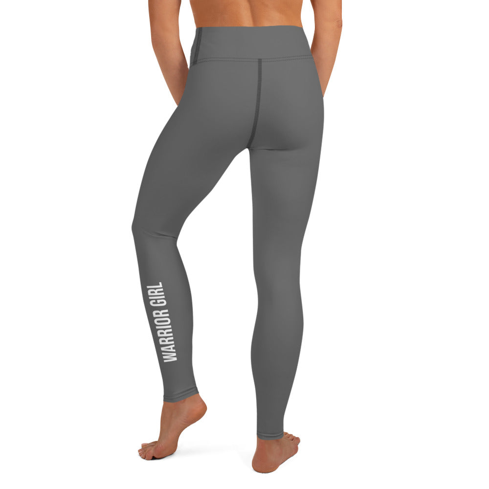 Gray Warrior High Waist Leggings