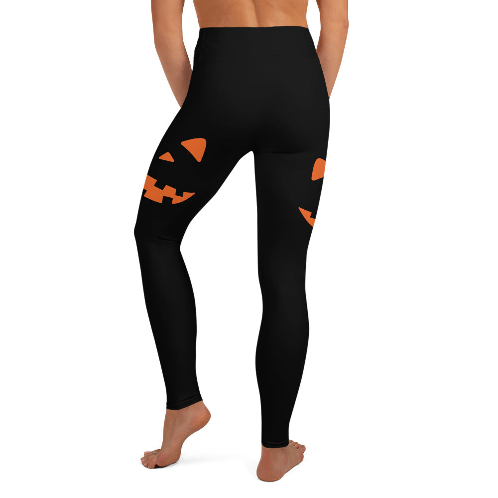 Pumpkin High Waist Leggings