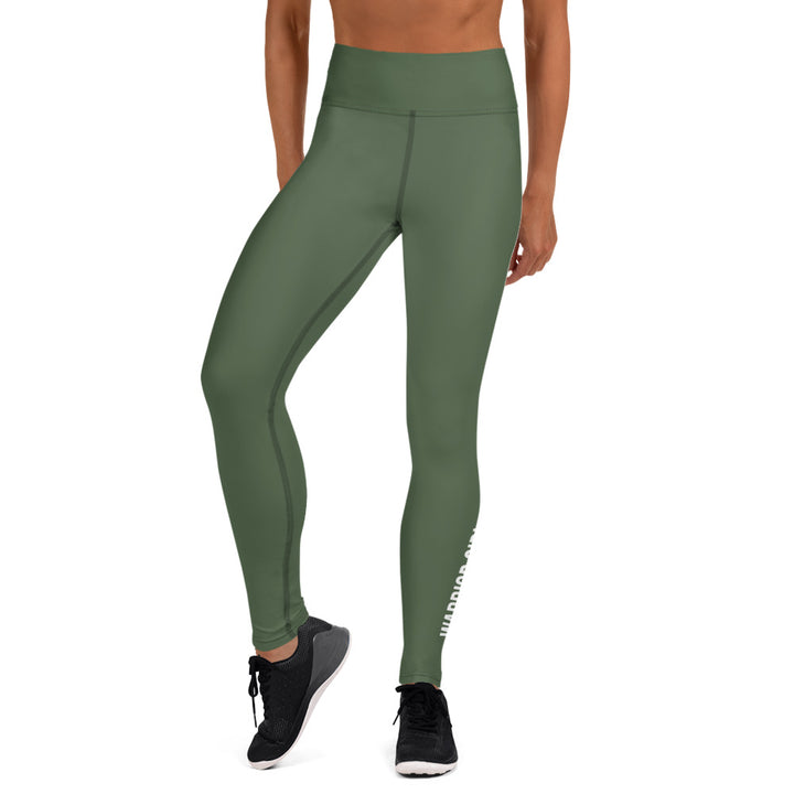 Green Warrior High Waist Leggings