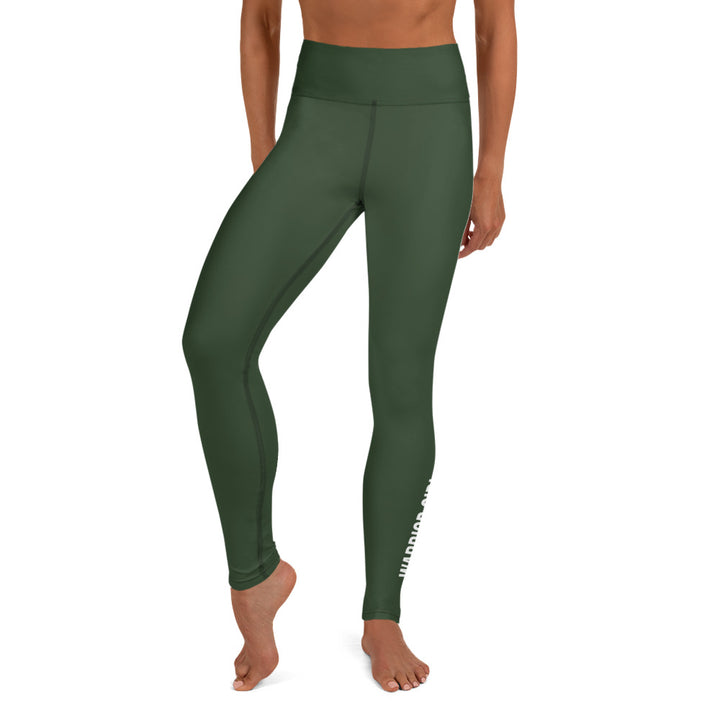 Myrtle Green Warrior High Waist Leggings