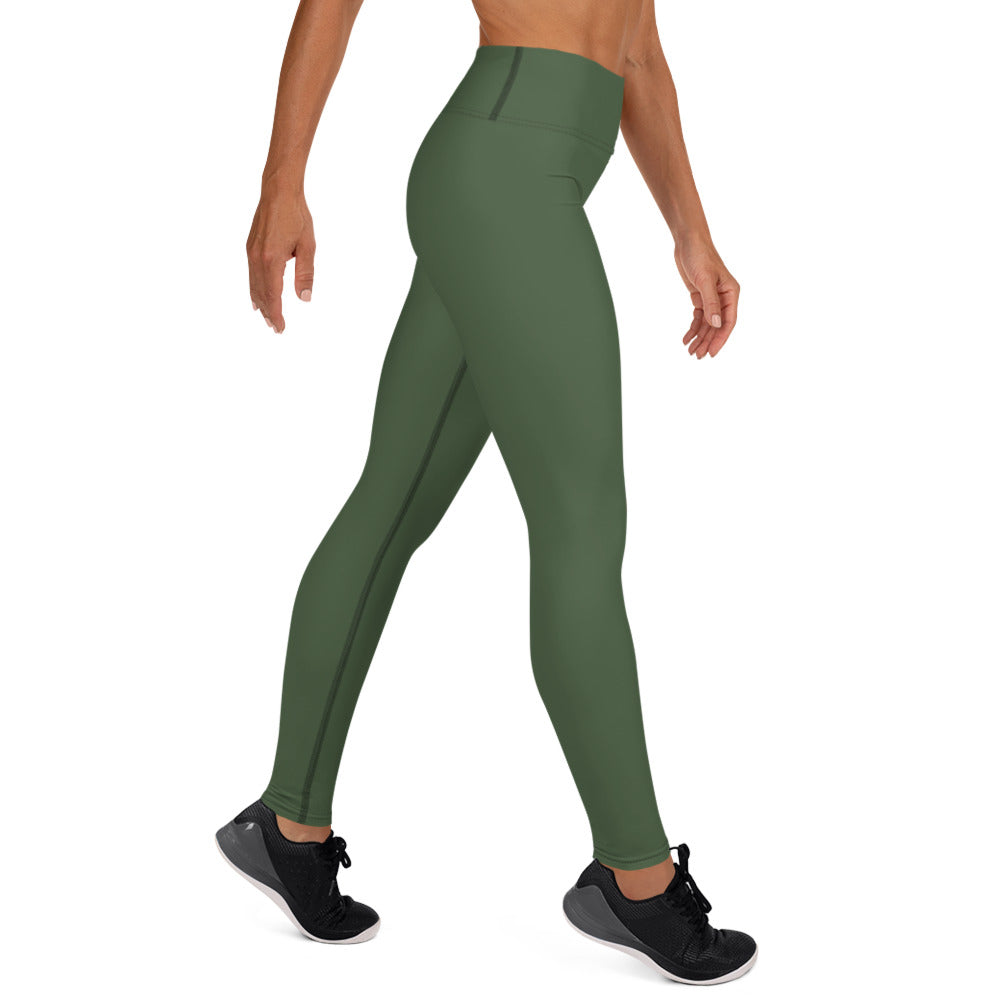 Green Warrior High Waist Leggings