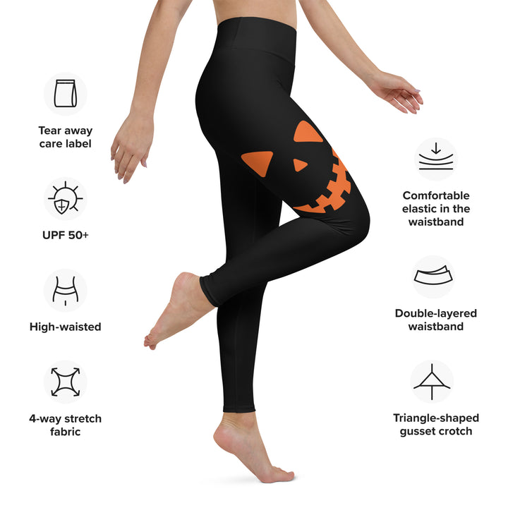 Pumpkin High Waist Leggings